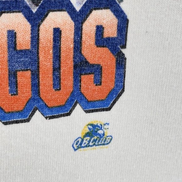 Vintage Denver Broncos Starter Mens Large T-Shirt Super Bowl XXXII Champs 1998 - Picture 5 of 10